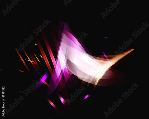 Abstract background composed of simple elements