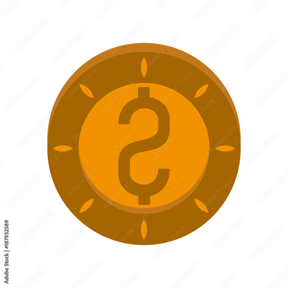 Coin money isolated icon vector illustration graphic design Coin money isolated icon vector illustration graphic design