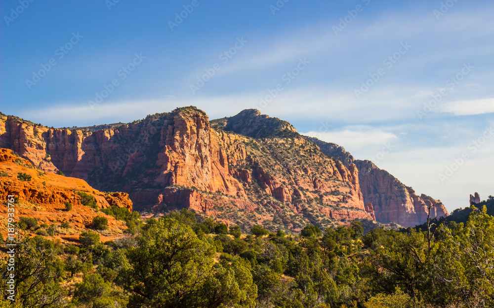 Fototapeta premium Arizona Mountains In Late Afternoon
