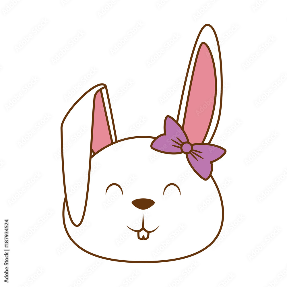 Obraz premium cute little rabbit icon
