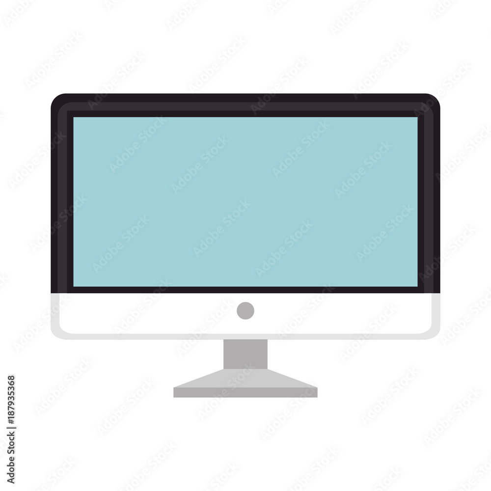 monitor computer isolated icon monitor computer isolated icon