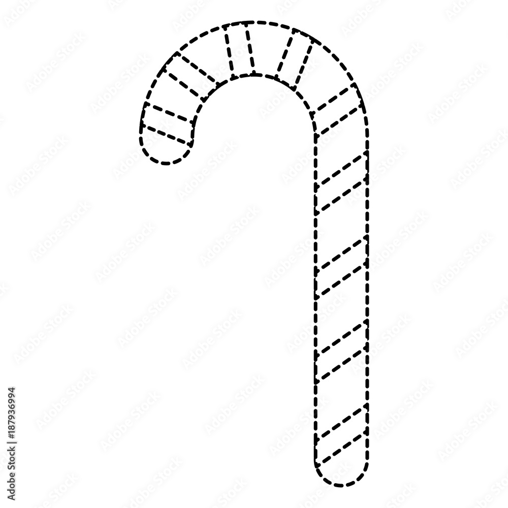 cane sweet isolated icon cane sweet isolated icon