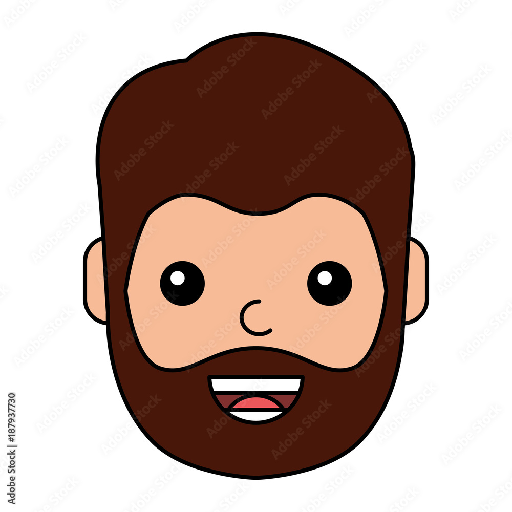young man happy avatar character vector illustration design young man happy avatar character vector illustration design