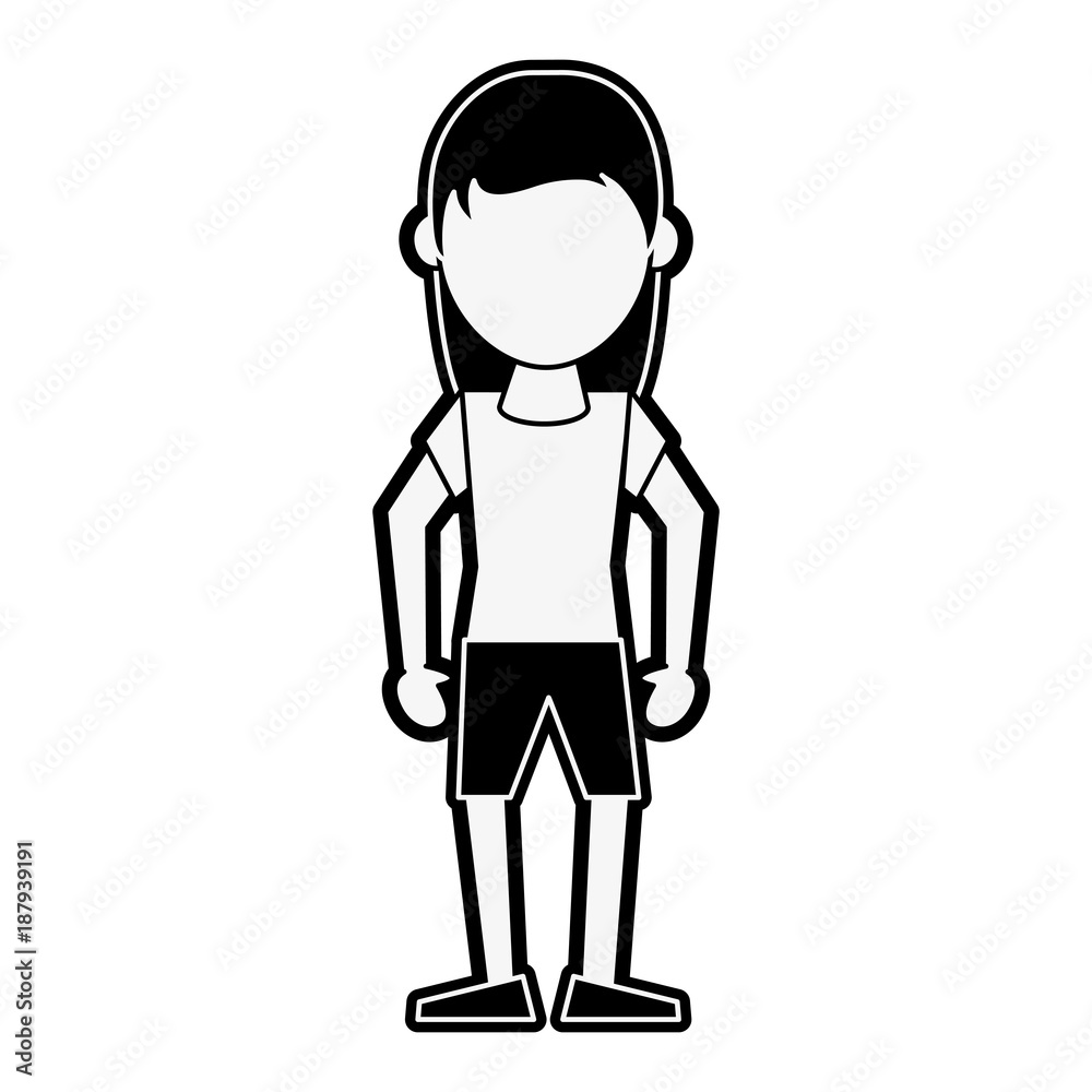 Woman avatar cartoon icon vector illustration graphic design Woman avatar cartoon icon vector illustration graphic design