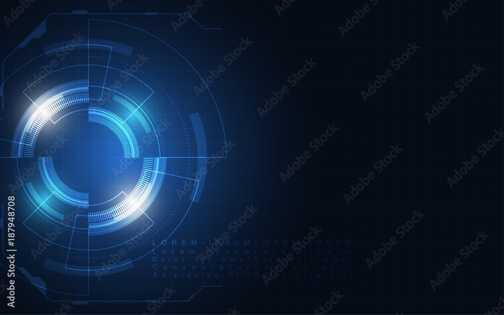 Abstract technology background Hi-tech communication concept innovation background vector illustration Abstract technology background Hi-tech communication concept innovation background vector illustration