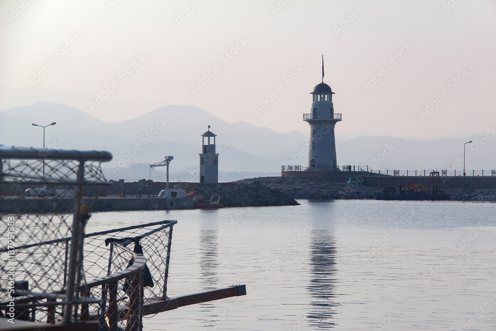 Lighthouse in Alanya (Turkey)