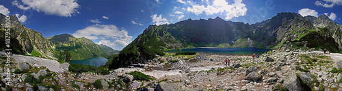Czarny Staw i Morskie Oko Panorama © Ola i Eryk