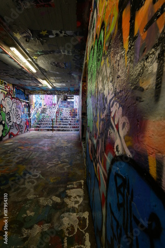 Graffiti tunnels  © Southern Creative