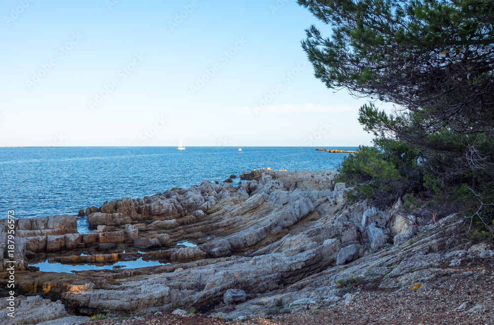 Some famous places on the Cote d'Azur Some famous places on the Cote d'Azur