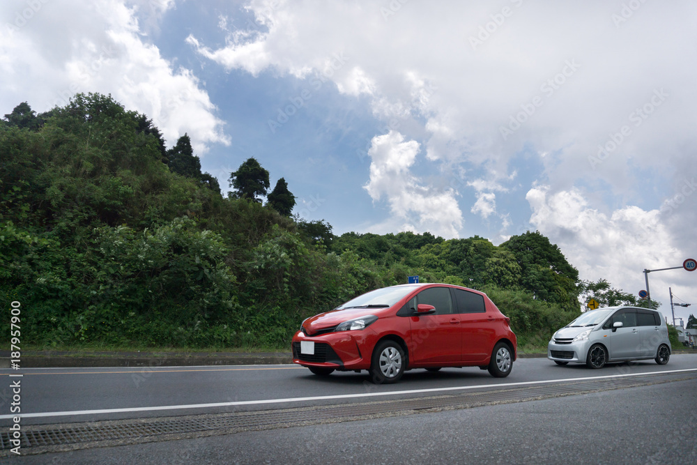 Fototapeta premium 煽り運転