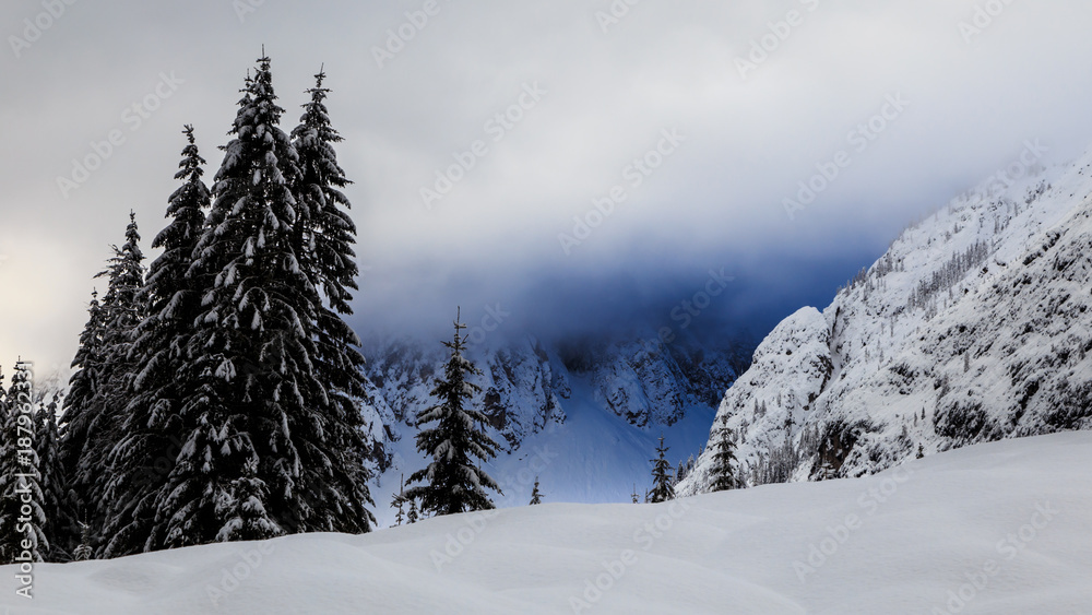 Storm in Val Fiscalina