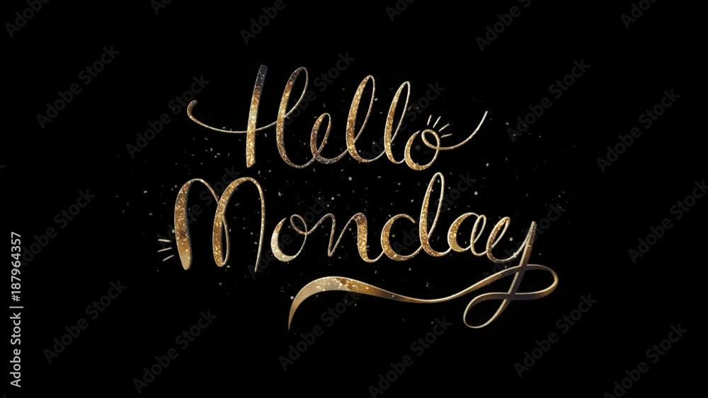 Hello Monday Alpha Channel Hello Monday Alpha Channel