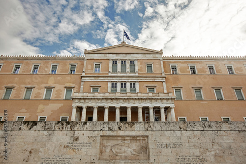 Greek parliament in Athens,Greece photo