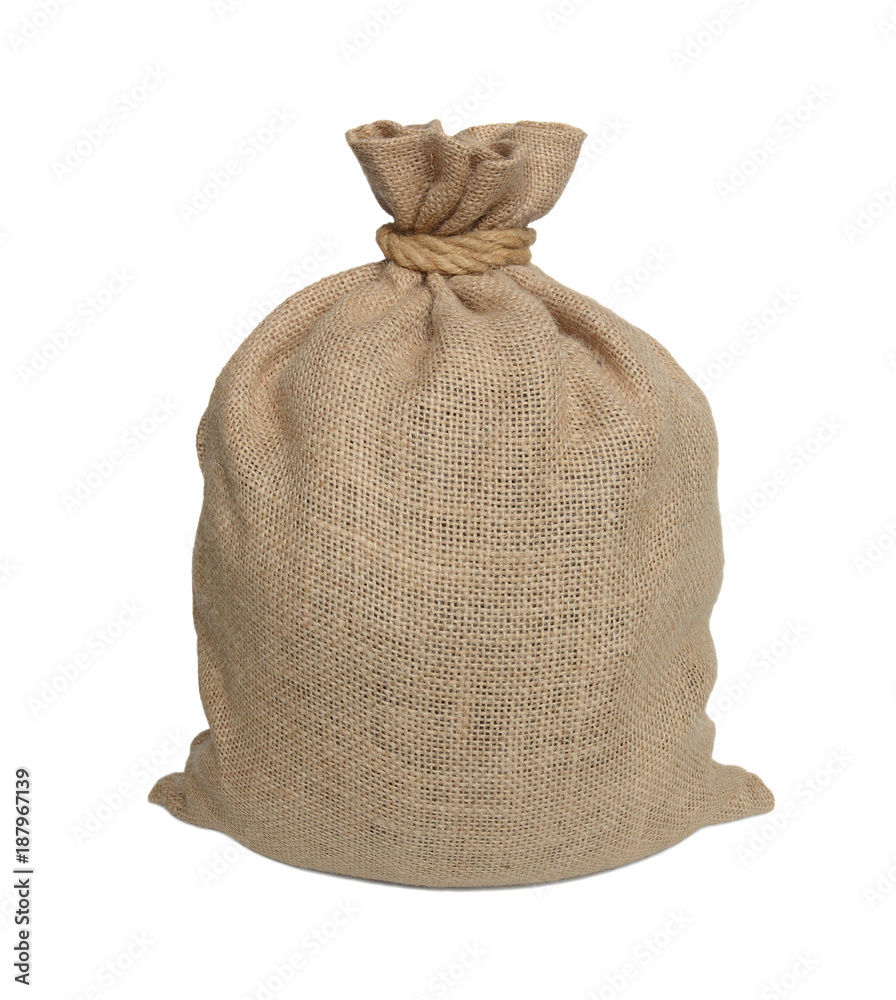 Naklejka premium Bag from a sacking
