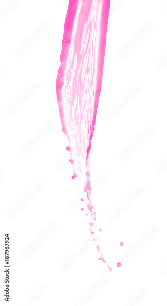 Splash of liquid in motion isolated Splash of liquid in motion isolated