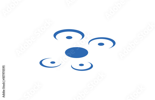 Simple Drone Logo