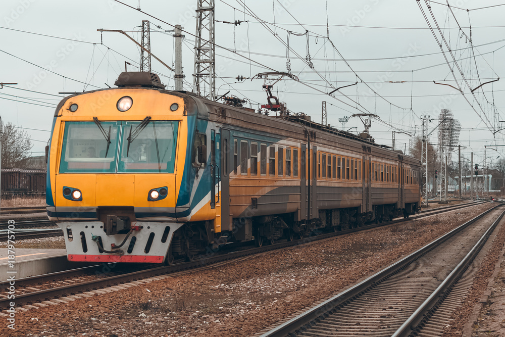 Passenger electric train