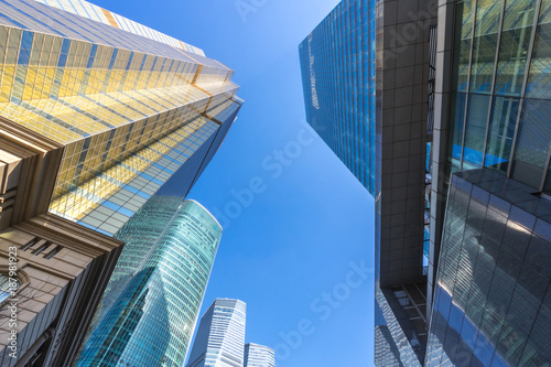 Photography modern building in shanghai china