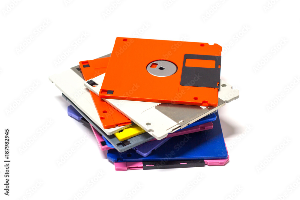 A floppy disk also called a floppy, diskette, or just disk was a