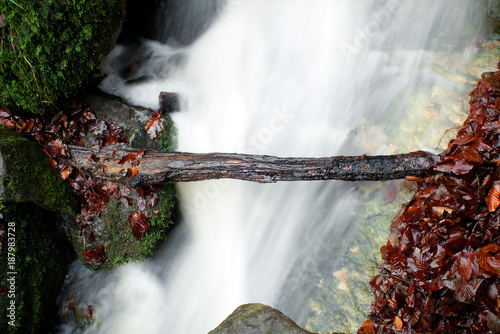 Heslach Wasserfall im Herbst 2 photo