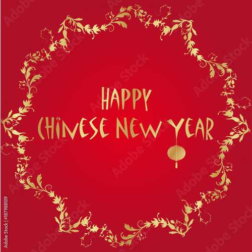 Chinese New Year vector background