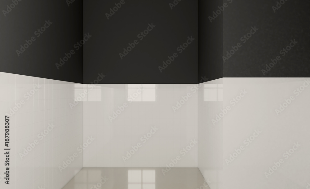 Blank room. 3D rendering. Blank room. 3D rendering.