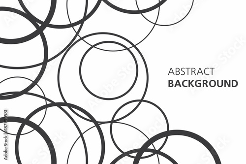 Black and white abstract background