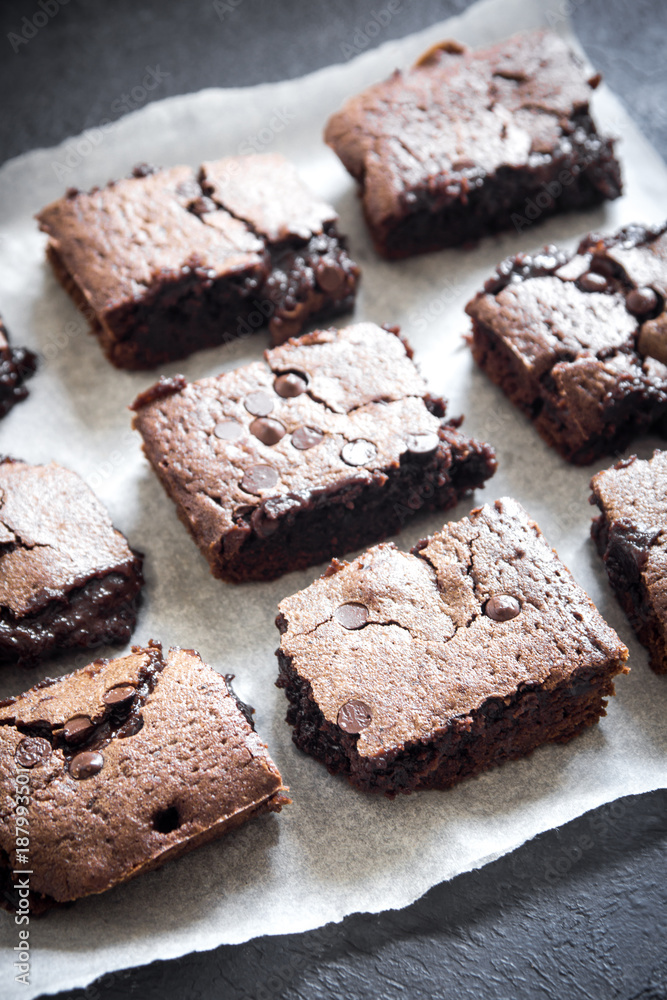 Double Chocolate Brownies Double Chocolate Brownies