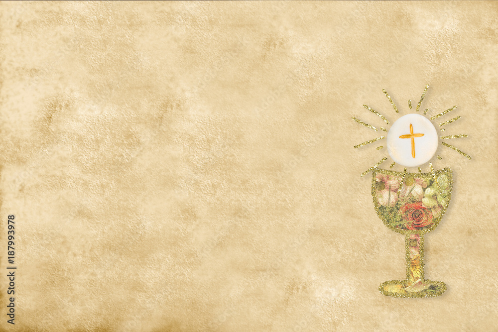 First Holy Communion backgrounds. Stock Illustration | Adobe Stock