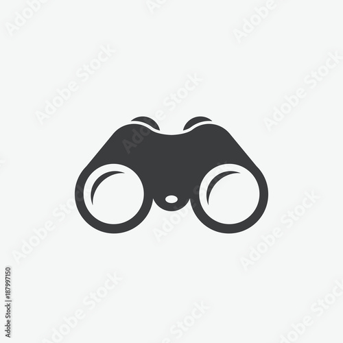 Binoculars Vector Icon