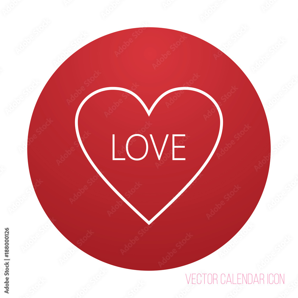 Heart love icon Heart love icon
