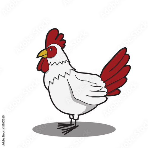 cartoon funny Chicken