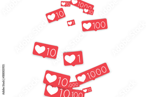 Social media counters.