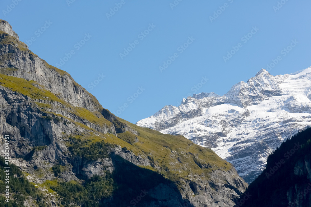 Alps as seen from Grindelwald