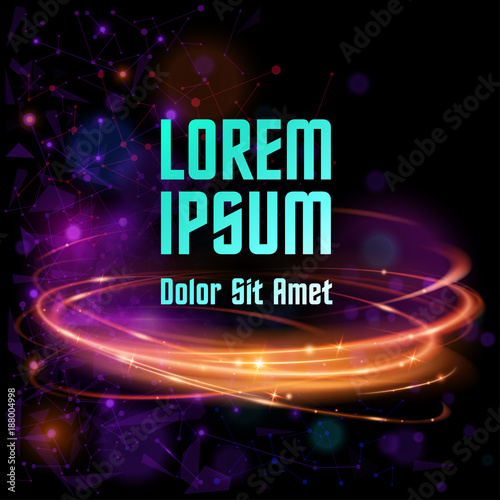 Abstract color background template