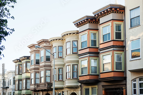 Typical buildings in San Francisco.
