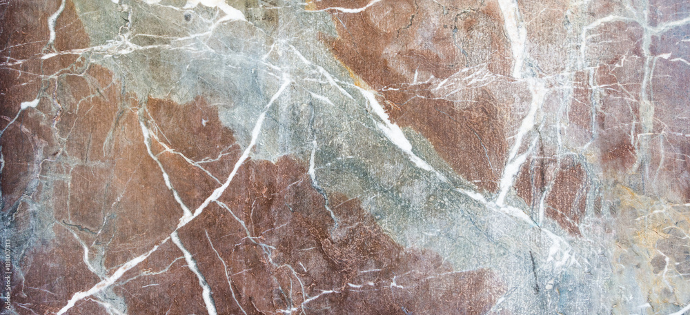 Brown marble texture banner background