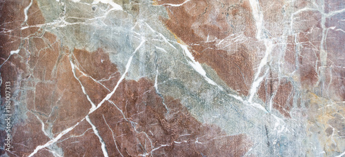 Brown marble texture banner background photo