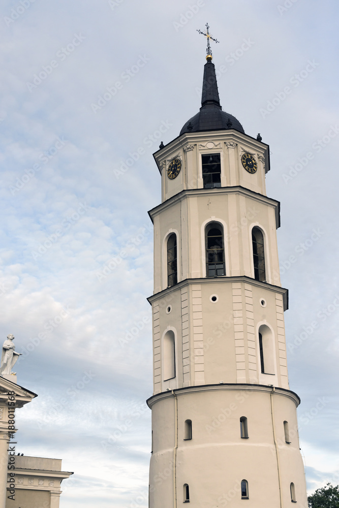 belltower in Vilnius