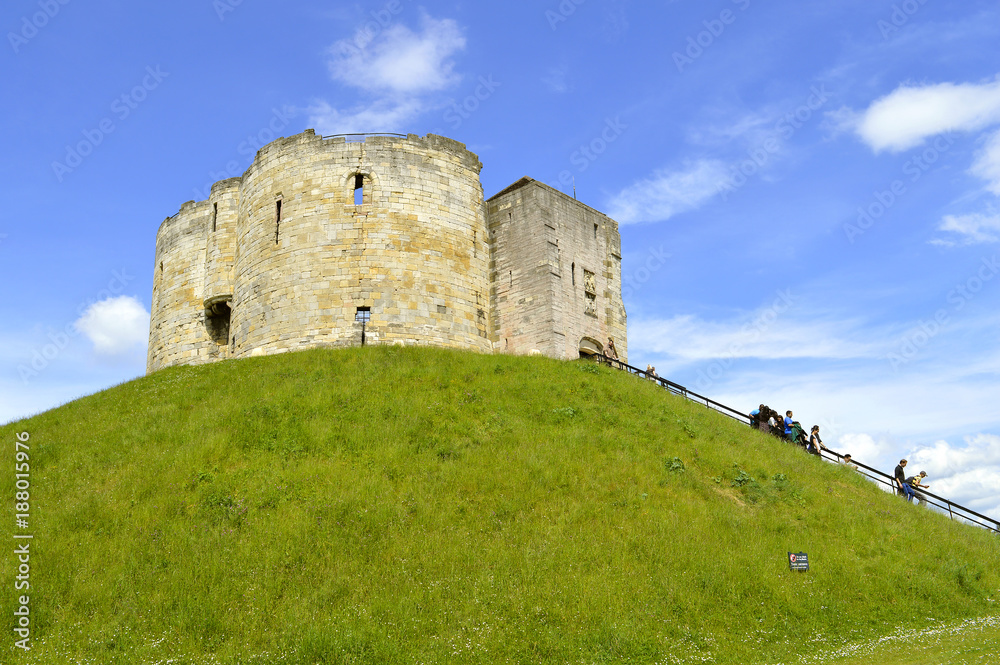 The historical York Castle