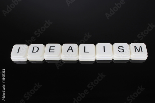Photos Idealism text word title caption label cover backdrop background