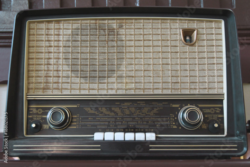 Vintage Radio Antique photo