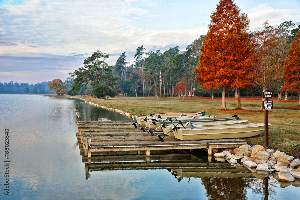Naklejka premium Fishing Boats