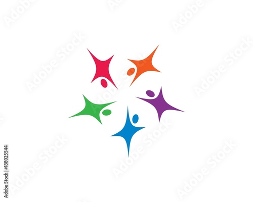 community care Logo template