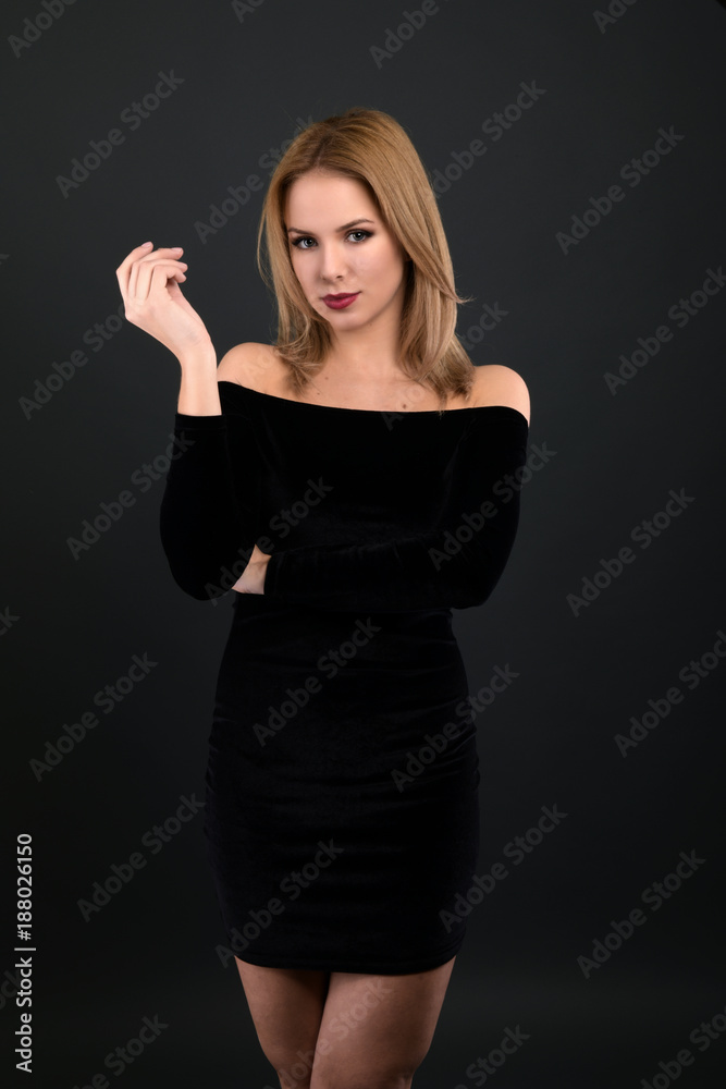 Portrait of beautiful young woman