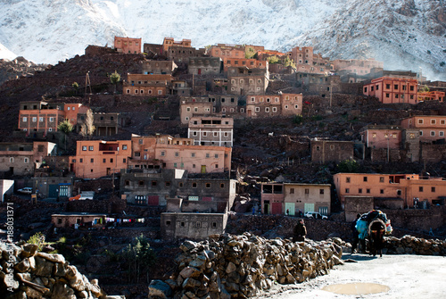 Landscape in Toubkal