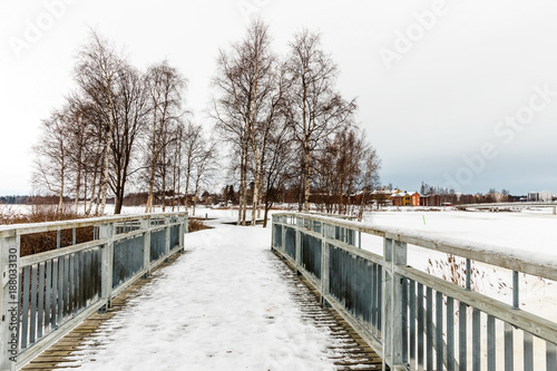 The Hupisaaret Islands City Park is a public urban park located in the delta of the River Oulu. Oulu  Finland
