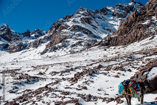 Landscape in Toubkal