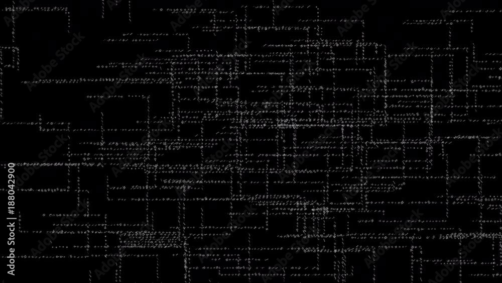 matrix background
Movement on the background in the form of coded signs.