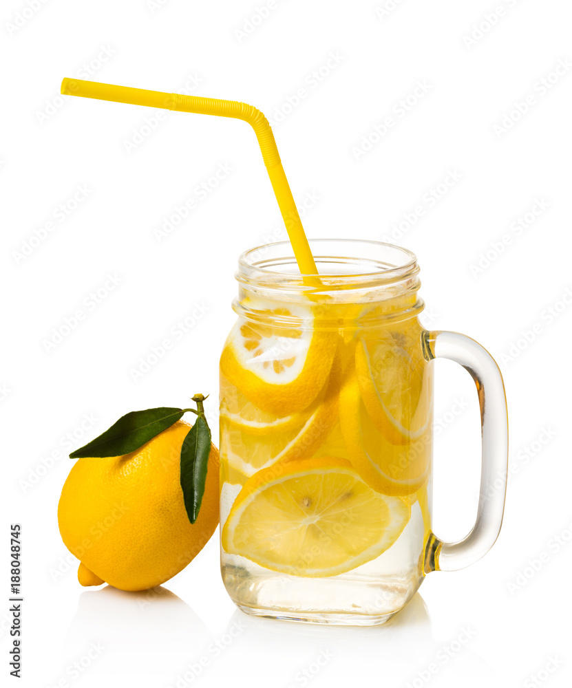 lemon beverage in a jar lemon beverage in a jar
